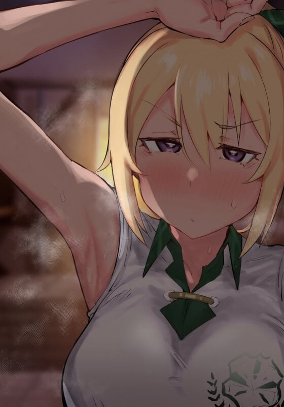 【エロ画像】 腋レイプ！！ 美少女ヒロイン達のエロい腋を汚したくなる二次エロ画像ｗｗｗ part35