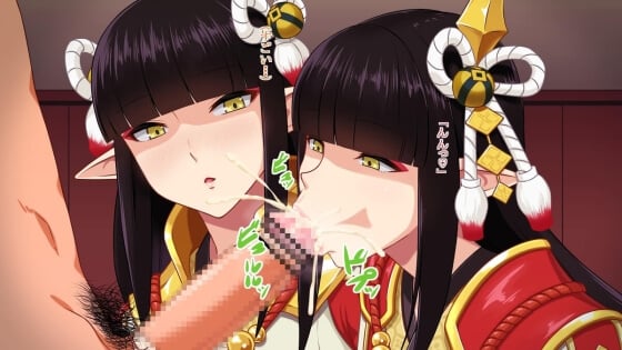 【エロ画像】 オチンポしゃぶらされちゃってる美少女ヒロイン達のフェラチオ二次エロ画像ｗｗｗ part82