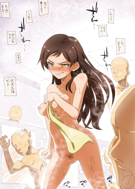 【エロ画像】変態オジサンのセクハラ!美少女ヒロイン達が無理やりエロいことされまくる二次エロ画像www part37