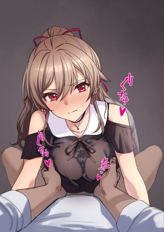 【エロ画像】胸を弄くり回されて感じちゃう美少女ヒロイン達の二次エロ画像www part112