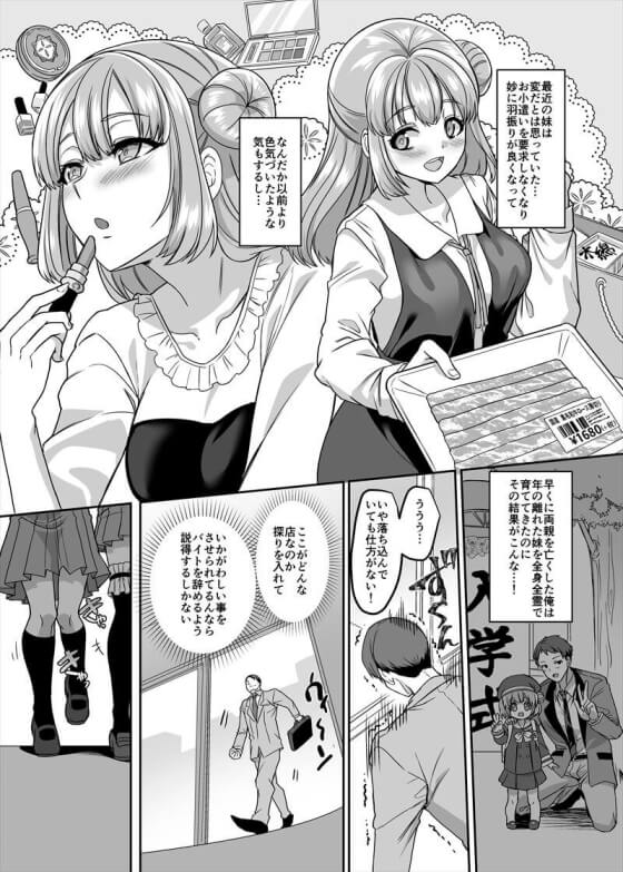 【エロ漫画】女体化JKメス墜ち!いかがわしいバイトをしている妹にJK化する薬を盛られた結果… (サンプル11枚)