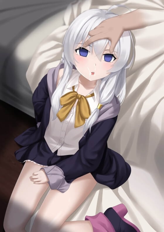 【魔女の旅々・エロ画像】 イレイナ睡眠レイプ！！ キモデブ男にクロロホルムで誘拐されて寝ている間に中出しレイプ！！