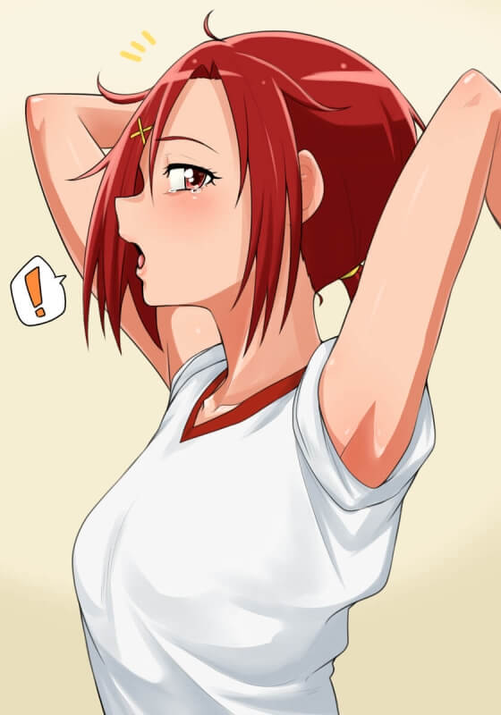 【エロ画像】美少女ヒロイン達の 腋責め!美しい腋がエロすぎてしゃぶられまくってる二次エロ画像www part39
