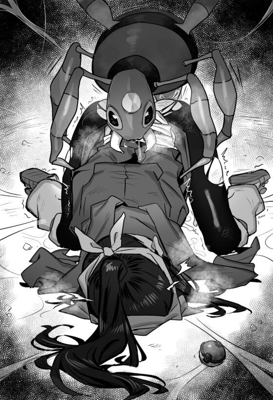 【エロ画像】触手レイプ!美少女ヒロイン達が醜い化け物達に凌辱されちゃってる二次エロ画像www part151