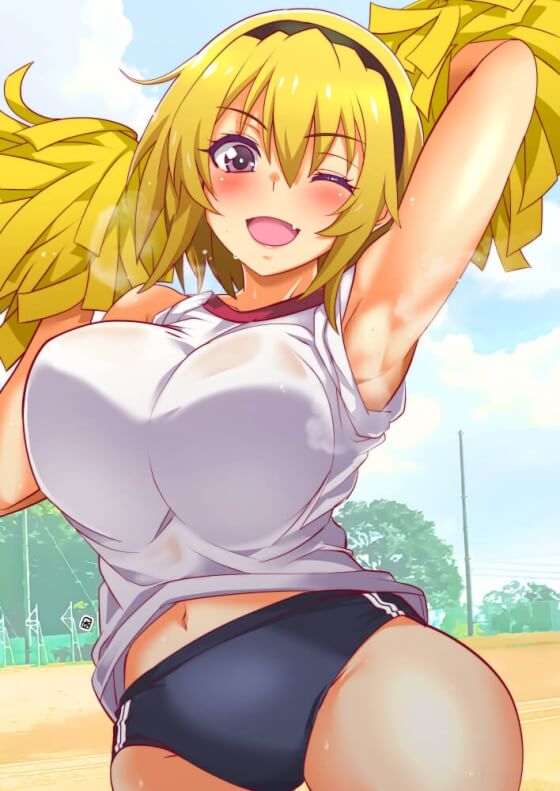 【エロ画像】美少女ヒロイン達がエロすぎる腋を晒しちゃってる腋責め二次エロ画像www part40
