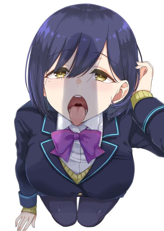 【エロ画像】フェラチオ搾精!美少女ヒロイン達がオチンポをジュポジュポしまくってる二次エロ画像 part109