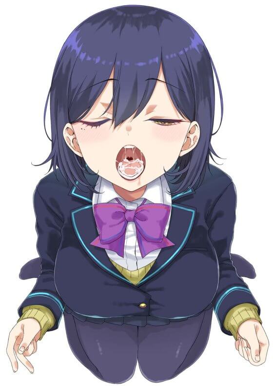 【エロ画像】フェラチオ搾精!美少女ヒロイン達がオチンポをジュポジュポしまくってる二次エロ画像 part109