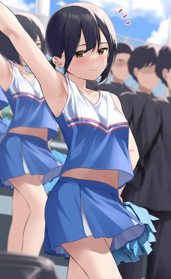 【エロ画像】美少女ヒロインの腋エロ!無防備に晒された腋にエロいことしまくる二次エロ画像 part43