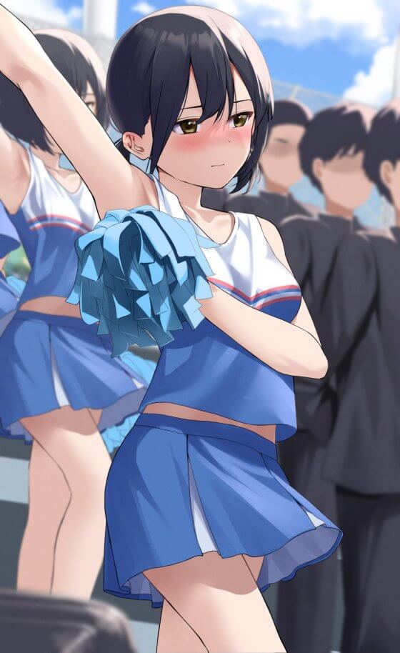 【エロ画像】美少女ヒロインの腋エロ!無防備に晒された腋にエロいことしまくる二次エロ画像 part43
