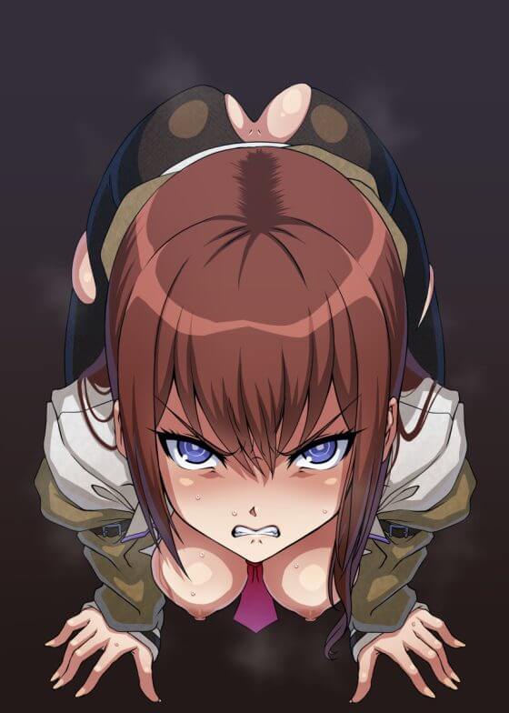 【エロ画像】デカチンポ見せ槍!美少女ヒロイン達がオチンポ見せつけられてハァハァしちゃってる二次エロ画像 part156