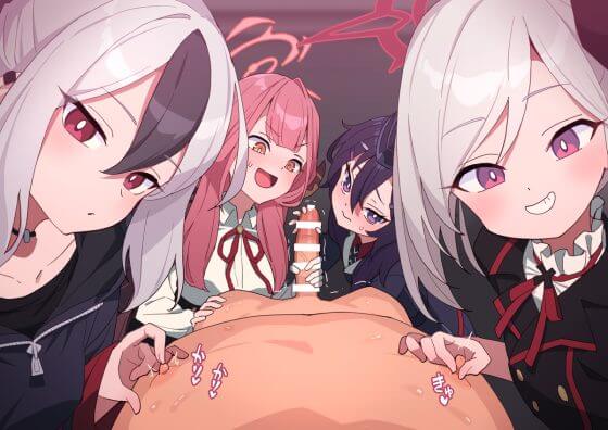 【エロ画像】美少女ヒロイン達のパイズリご奉仕搾精でオチンポどぴゅどぴゅしちゃってる二次エロ画像part138