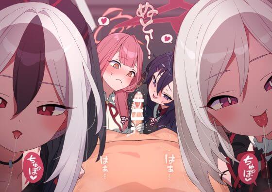【エロ画像】美少女ヒロイン達のパイズリご奉仕搾精でオチンポどぴゅどぴゅしちゃってる二次エロ画像part138