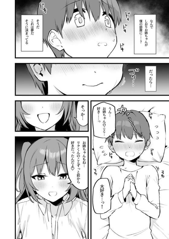 【エロ漫画】サキュバスお姉ちゃんの優しいショタ責め！！憧れの近所のお姉ちゃんがサキュバスで相思相愛だった！！（サンプル9枚）