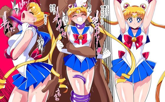 【エロ画像】快楽調教されてイカされまくってる美少女ヒロイン達の二次エロ画像part97