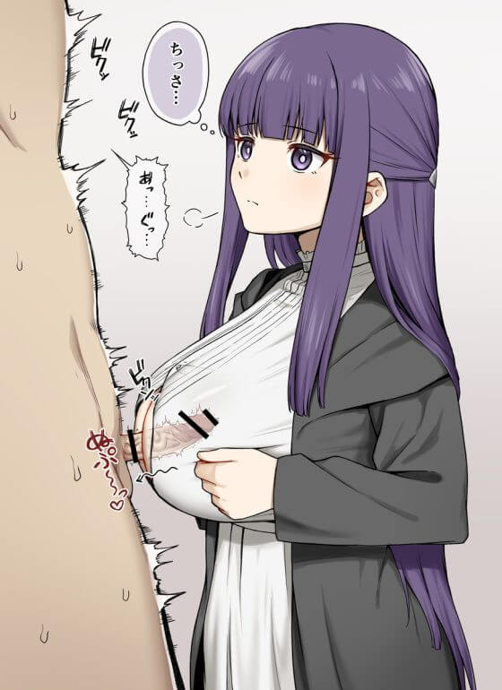 【エロ画像】美少女ヒロイン達のオチンポご奉仕搾精!パイズリやフェラでドピュドピュしてる二次エロ画像part140