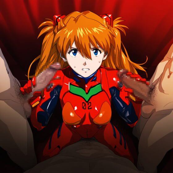 【エロ画像】変態おじさん達にセクハラレイプされる美少女ヒロイン達の二次エロ画像part58