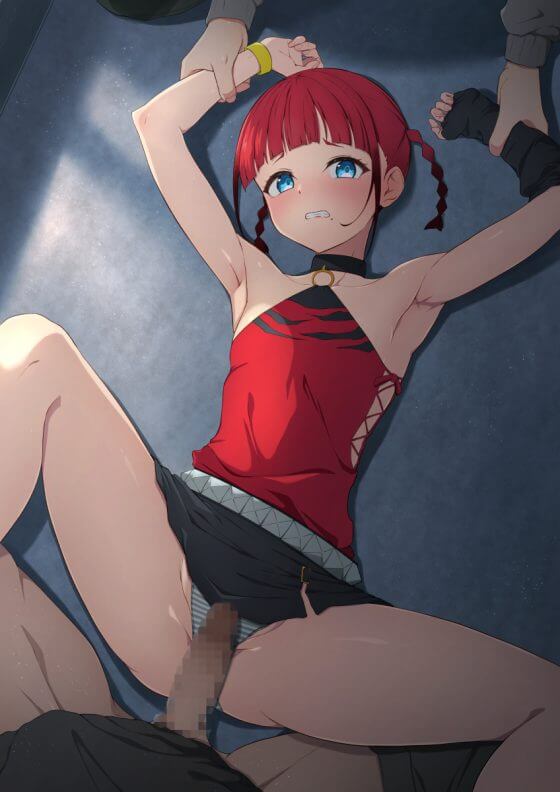 【エロ画像】輪姦レイプ!美少女ヒロイン達がゲスチンポに囲まれて犯されまくってる二次エロ画像part131