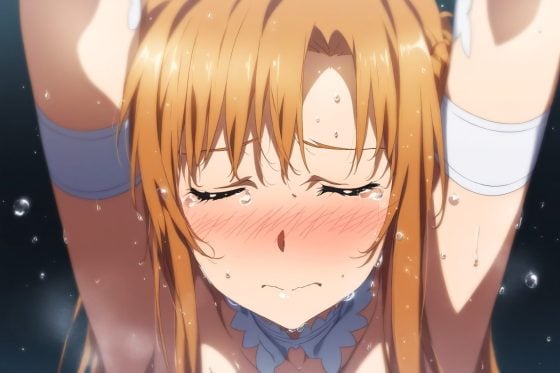 【SAO・エロ画像】強気に抗うアスナがオベイロンのNTRチンポに完全敗北連続アクメをキメられる…！