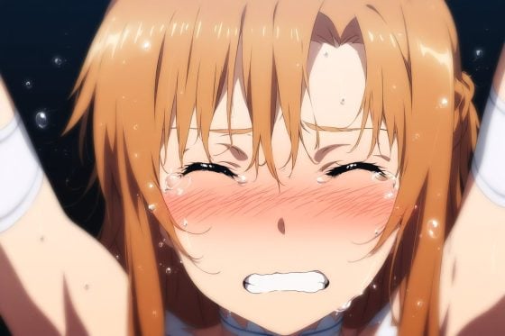 【SAO・エロ画像】強気に抗うアスナがオベイロンのNTRチンポに完全敗北連続アクメをキメられる…！