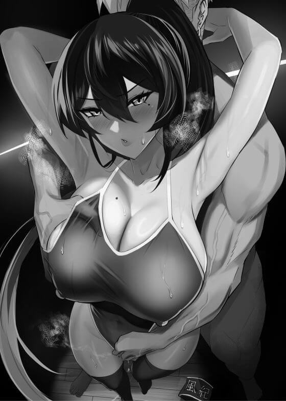 【エロ漫画】もやし彼氏の前でヤリチンDQNにNTR屈服宣言させられる強気風紀委員長JK！（サンプル26枚）