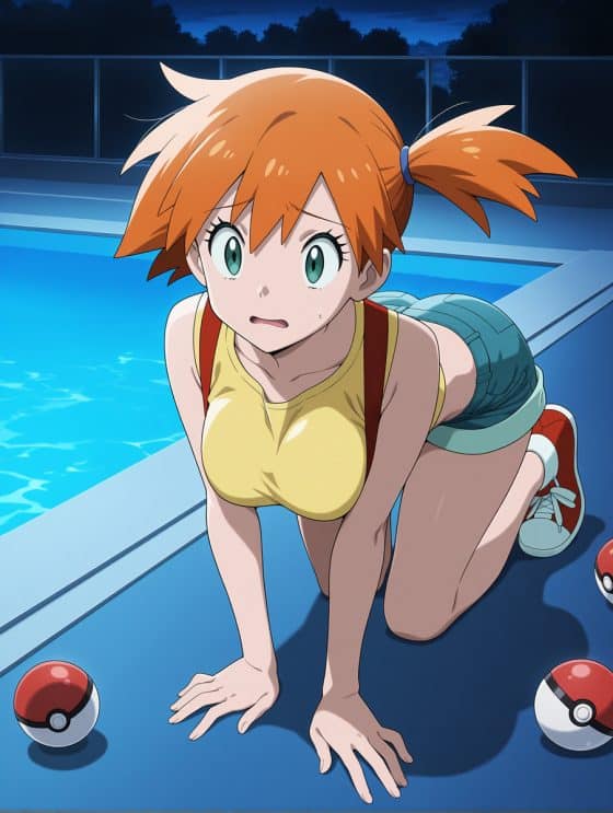 【エロ画像】見せ槍デカチンポpart183!カスミ(ポケモン)が敗北土下座させられデカチンポで躾けられたり…他まとめ