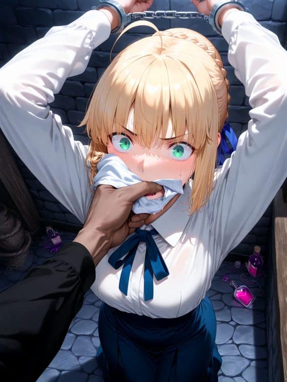 【エロ画像】強気ヒロイン凌辱レイプpart197!メルトリリスが聖杯で操られてゴブリンチンポでイカされたり…他まとめ