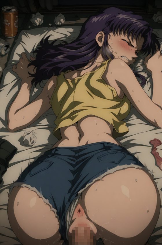 【エロ画像】美少女ヒロイン凌辱レイプpart171!葛城ミサトが弱みを握られオチンポご奉仕を強制されたり…他まとめ