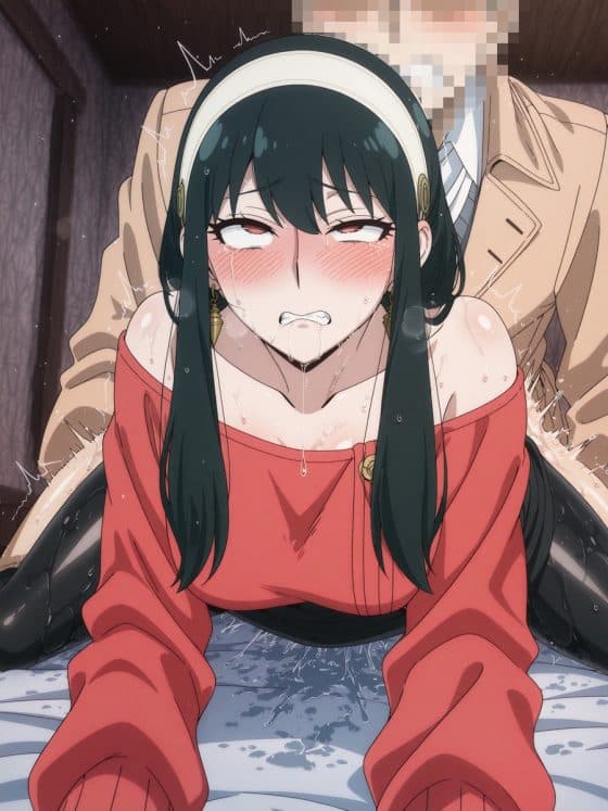 【エロ画像】アヘ顔レイプpart149!ヨル・フォージャーが中年チンポで寝取られアヘ顔絶頂させられたり…他まとめ