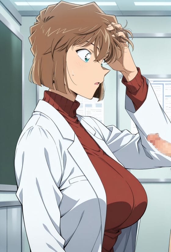 【エロ画像】デカチンポ屈服レイプpart190!灰原哀が薬を使った巨大チンポでイカされたり…他まとめ