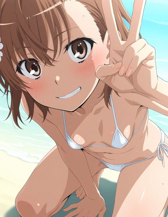 【エロ画像】トロ顔絶頂part162!御坂美琴がエロビキニで中出しアクメキメられたり…他まとめ