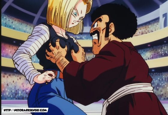 【ドラゴンボール・エロ画像】人造人間18号がサタンの絶倫デカチンポでねちっこいNTRセックスされちゃう!