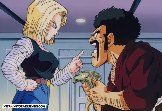 【ドラゴンボール・エロ画像】人造人間18号がサタンの絶倫デカチンポでねちっこいNTRセックスされちゃう!
