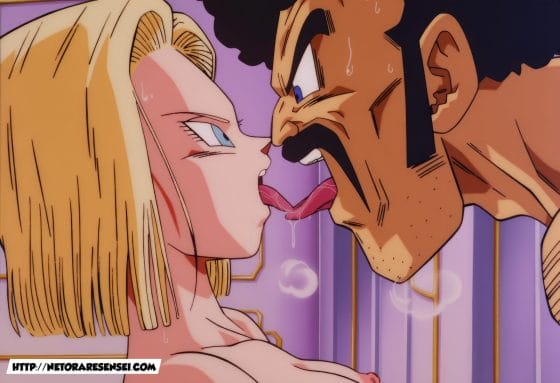 【ドラゴンボール・エロ画像】人造人間18号がサタンの絶倫デカチンポでねちっこいNTRセックスされちゃう!