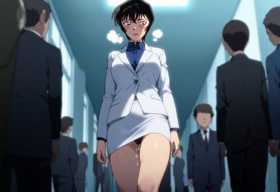 【エロ画像】美少女ヒロイン羞恥責めpart98!佐藤美和子がコナンに調教されて中出しオマンコで歩かされたり…他まとめ