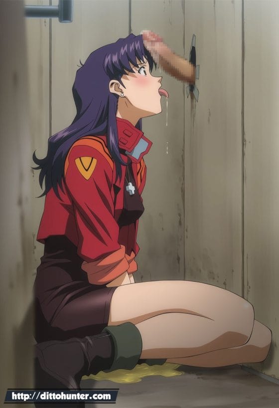 【エロ画像】美少女ヒロインのオチンポご奉仕part160!葛城ミサトが壁穴チンポに性処理フェラさせられたり…他まとめ