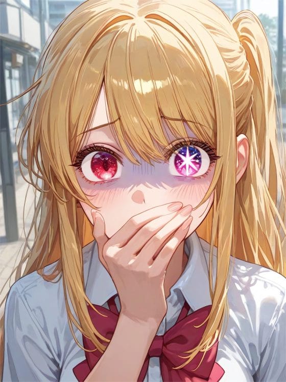 【推しの子・エロ漫画】芸能界の闇!黒川あかね・有馬かな・星野ルビーが中年オヤジ達に屈辱の強制オチンポご奉仕!