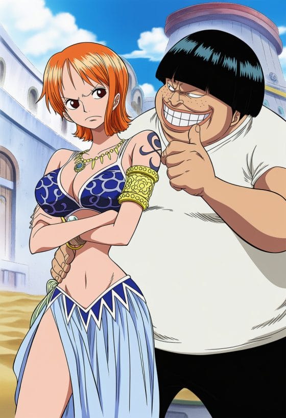 【エロ画像】キモ男陵辱レイプpart225!ナミがキモデブに襲われ圧倒的デカチンポに屈服レイプされたり…他まとめ