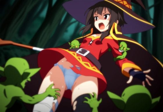 【画像】美少女ヒロインピンチpart48!めぐみんとダクネスが雑魚ゴブリンに集団レ◯プされたり…他まとめ