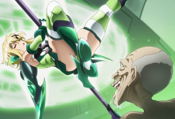 【戦姫絶唱シンフォギア】暁切歌 vs 変身強制解除おじさん！変身中に不意打ちされてセクハラされまくって敗北レイプ！