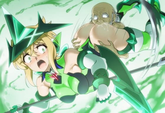 【戦姫絶唱シンフォギア】暁切歌 vs 変身強制解除おじさん！変身中に不意打ちされてセクハラされまくって敗北レイプ！