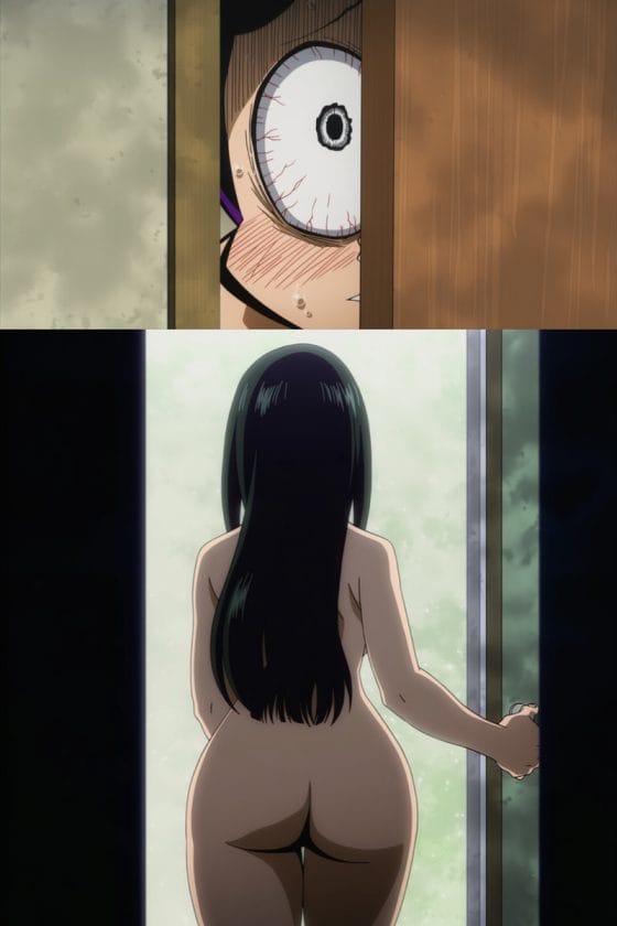 【エロ画像】痴漢レイプpart58!蛙吹梅雨がシャワー中にキモ峰田に襲われゴブリンレイプされたり…他まとめ