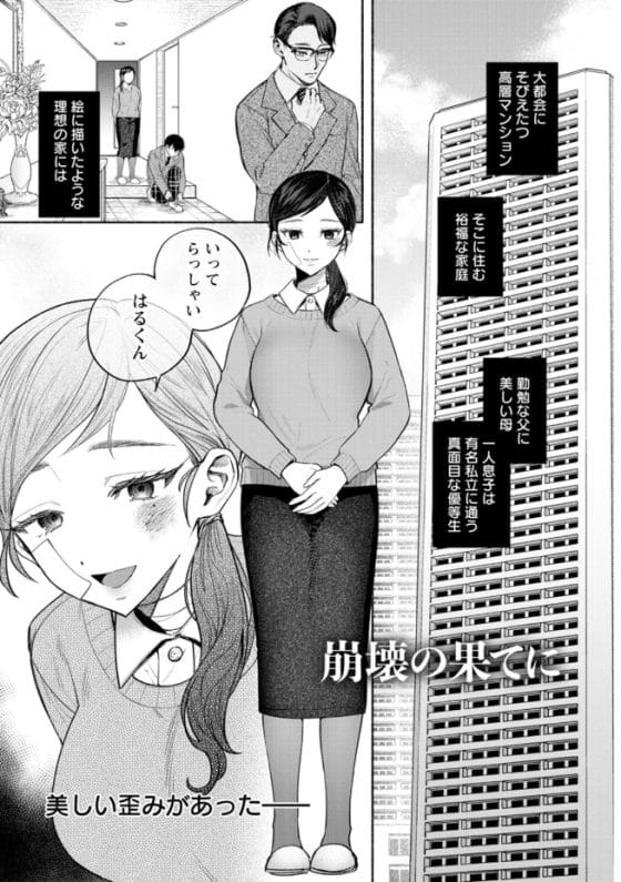 【漫画】ドM美人母を息子チ◯ポでお仕置き調教!息子のためにDV夫に耐える健気な美人母…だと思っていたら…