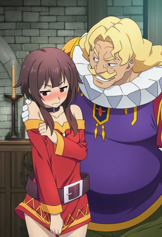 【エロ画像】キモ男凌辱レイプpart236!強気なめぐみんがキモ貴族に弱みを握られデカチンポでワからされたり…他まとめ