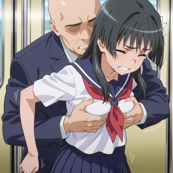 【エロ画像】痴漢レイプpart63!御坂美琴が痴漢電車で変態オヤジ達にザーメンぶっかけられまくったり…他まとめ