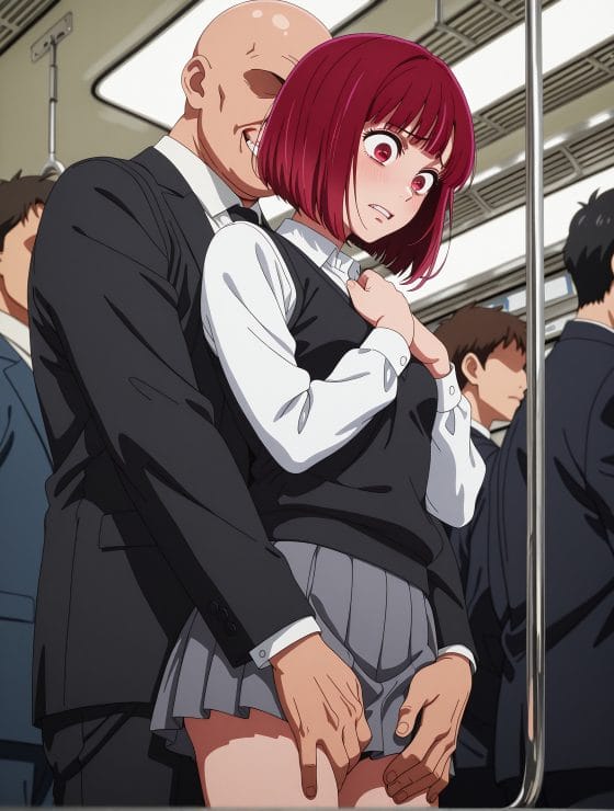 【エロ画像】痴漢レイプpart64!渋谷凛が痴漢に襲われ快楽に耐えきれずイカされたり…他まとめ