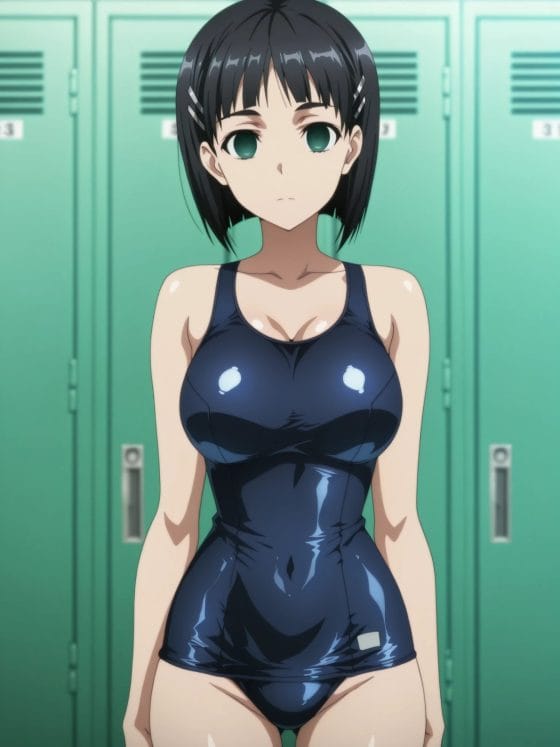 【エロ画像】催眠レイプpart148!桐ヶ谷直葉がプールで不意打ち催眠されて更衣室レイプされたり…他まとめ