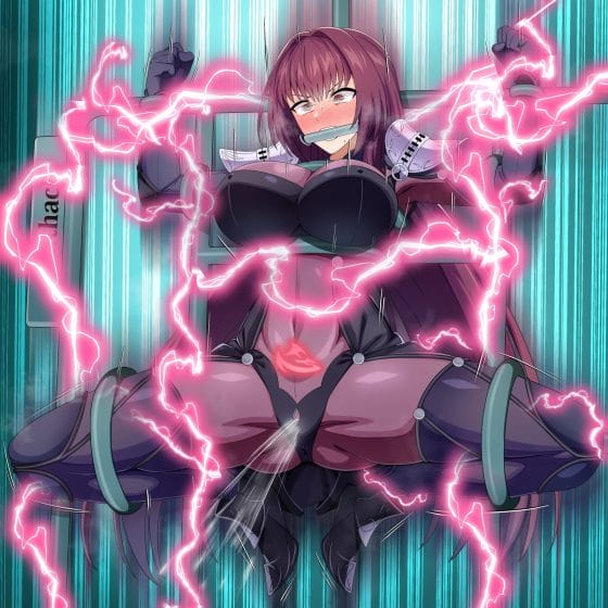 【FGO】淫紋を刻まれたスカサハ!弱点のアナルをアクメビームで責められて屈服絶頂地獄!