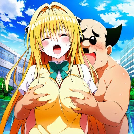 【エロ画像】痴漢レイプpart66!ヤミがキモ校長のオッパイ揉み揉みで屈辱アクメをキメられたり…他まとめ