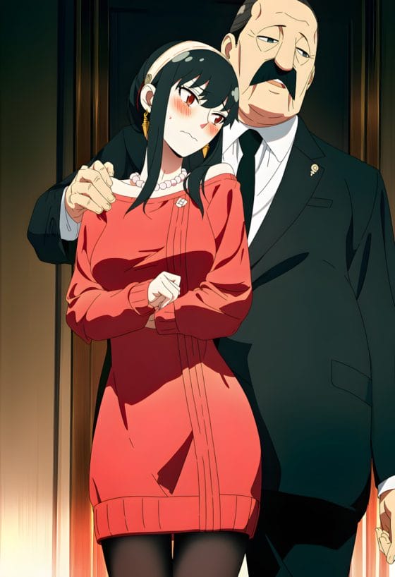 【エロ画像】セクハラレイプpart96!ヨル・フォージャーがキモ教師にねちっこいセクハラセックスで寝取られたり…他まとめ