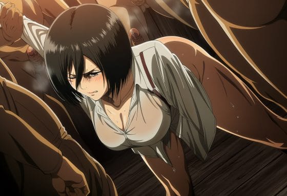 【エロ画像】輪姦レイプpart167!クールなミカサ・アッカーマンがキモオヤジ達のチンポに翻弄されてドロドロに犯されたり…他まとめ